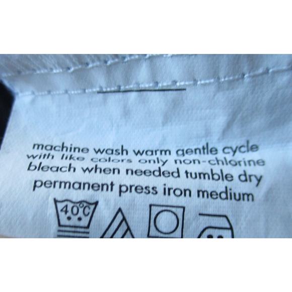 Kenneth Cole Reaction Men's Long Sleeve Blue Checked Button Down Shirt Size 15 - Picture 10 of 10